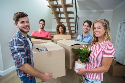 Professional flat removals planning in Hanwell