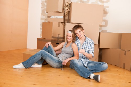 Professional furniture removals in Hanwell with careful loading