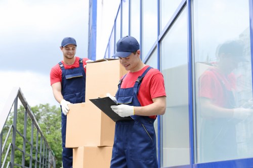 Office relocation planning materials in Hanwell