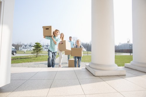 Professional packing and unpacking services in Hanwell for a smooth home move