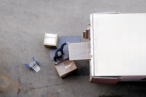 Man and van service moving boxes in Hanwell
