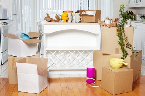 Professional Hanwell removals team preparing a careful house move
