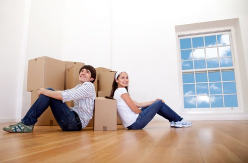 Business removal services in Hanwell with office moving support