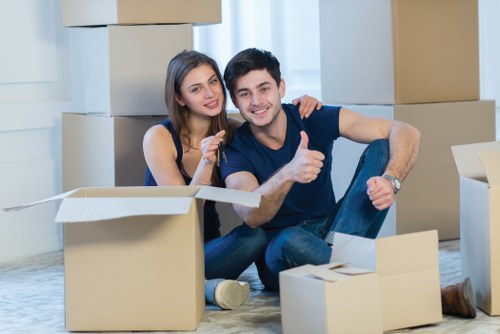 Office furniture pick-up and clearance in Hanwell