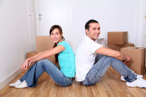 Protective wrap, tape, and boxes for packing in Hanwell