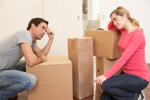 Careful packing for a flat removal in Hanwell