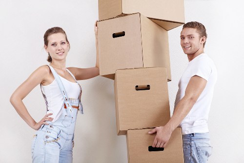 Professional loading help for a Hanwell relocation