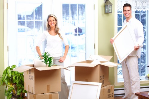 Office relocation service in Hanwell with furniture transport