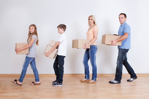 Local Hanwell moving team handling household furniture