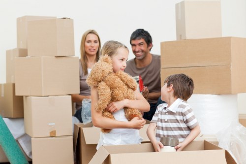 Office furniture removals service in Hanwell